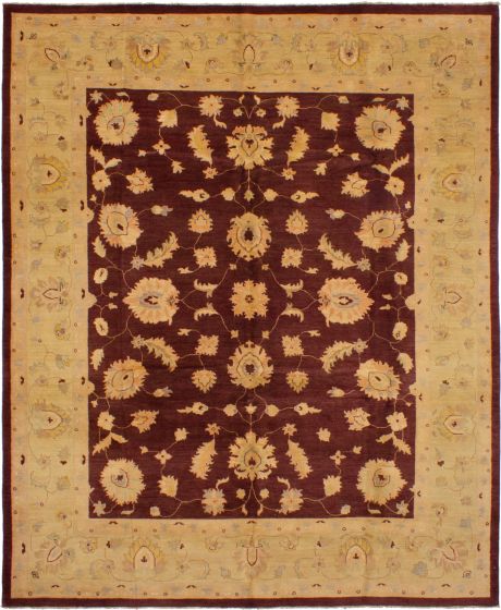 Afghan Chobi Finest 8'1" x 9'10" Hand-knotted Wool Rug 
