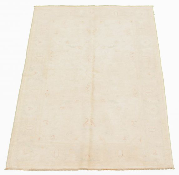 Pakistani Peshawar Ziegler 5'0" x 7'7" Hand-knotted Wool Rug 