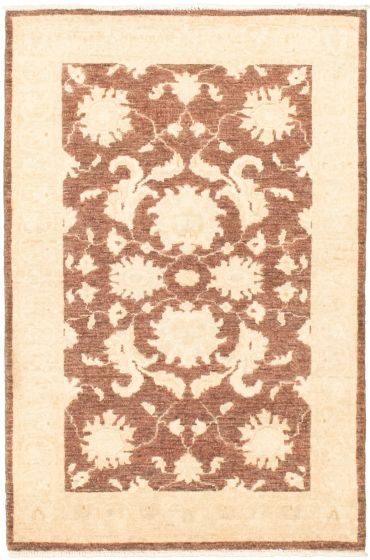 Afghan Chobi Finest 2'10" x 4'8" Hand-knotted Wool Rug 