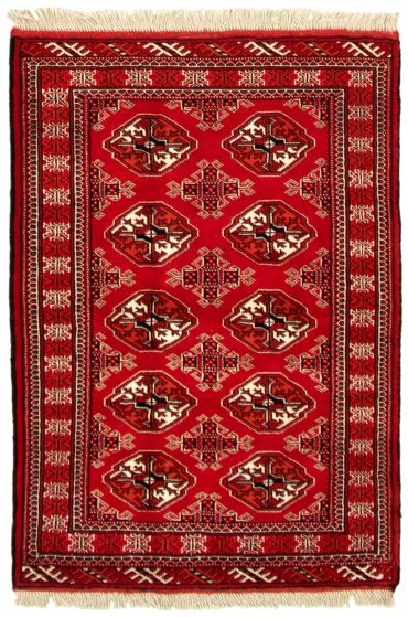 Tapis turkman 3'5" x 5'0" en laine