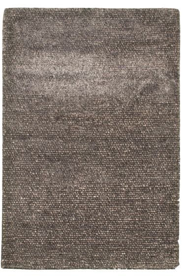 Indian Sienna 5'5" x 8'0" Braided Weave Wool Rug 
