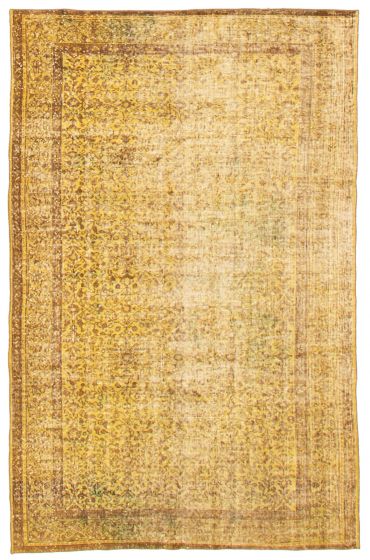 Turkish Color Transition 5'1" x 8'0" Hand-knotted Wool Rug 