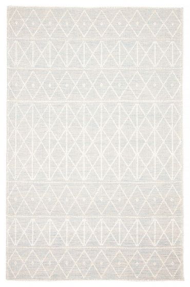 Indian Sienna 5'11" x 9'0" Braid weave Wool Rug 