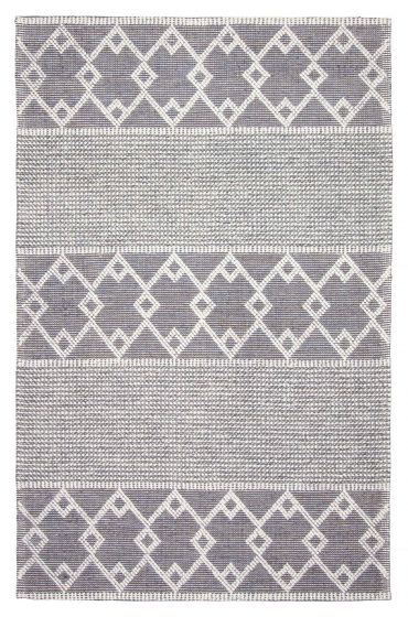 Indian Sienna 5'0" x 8'0" Braid weave Wool Rug 