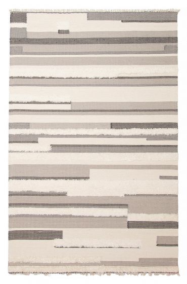 Indian Timeless 5'2" x 8'1" Hand Tufted Wool Rug 