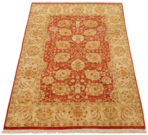 Tapis peshawar oushak 6'2" x 8'10" en laine