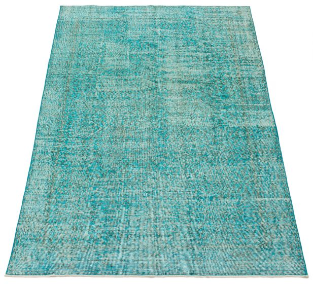 Turkish Color Transition 5'5" x 8'0" Hand-knotted Wool Rug 