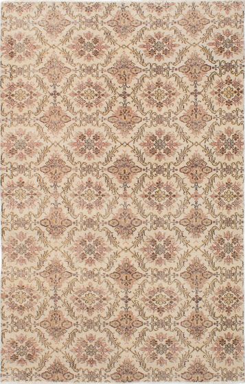 Turkish Antalya Vintage 5'6" x 8'6" Hand-knotted Wool Rug 