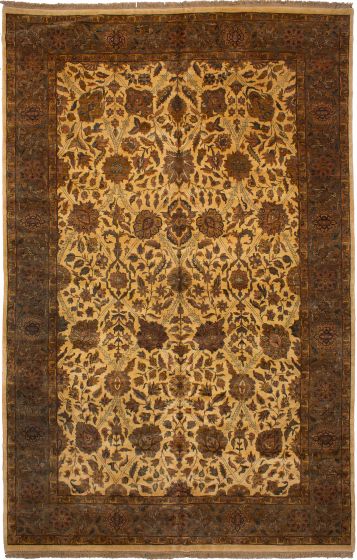 Indian Sultanabad 11'9" x 18'4" Hand-knotted Wool Rug 