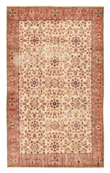 Tapis antalya vintage  5'1" x 8'6" en laine