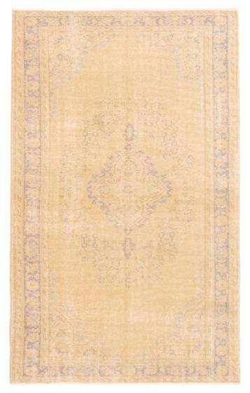 Turkish Melis Vintage 5'9" x 9'6" Hand-knotted Wool Rug 