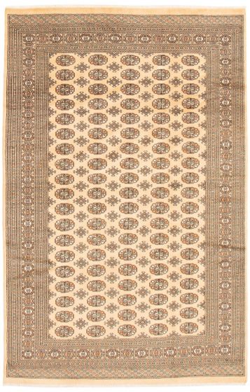 Tapis peshawar bokhara 6'6" x 9'11" en laine