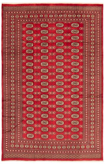 Tapis peshawar bokhara 6'8" x 10'5" en laine