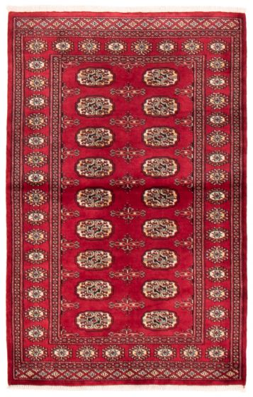 Tapis peshawar bokhara 3'1" x 4'11" en laine