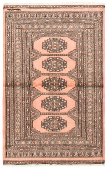 Tapis peshawar bokhara 3'1" x 4'11" en laine