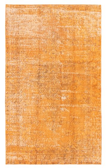 Turkish Color Transition 3'10" x 6'8" Hand-knotted Wool Rug 