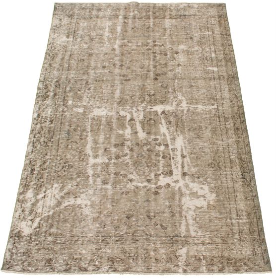 Turkish Color Transition 5'6" x 8'9" Hand-knotted Wool Rug 