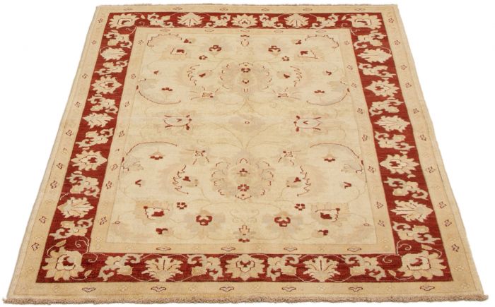 Tapis chobi 4'10" x 6'4" en laine