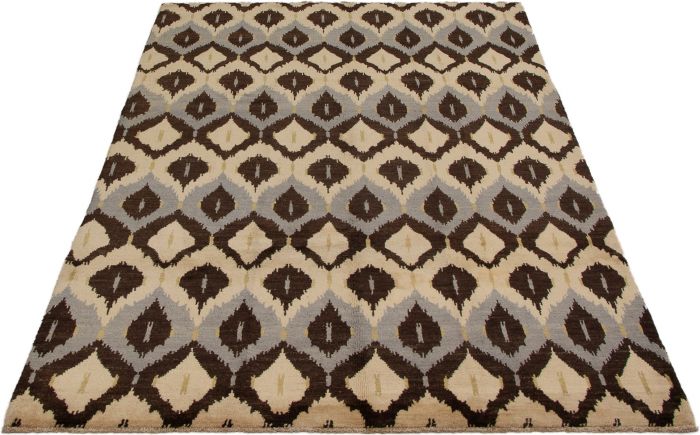 Afghan Finest Ziegler Chobi 6'5" x 10'0" Hand-knotted Wool Rug 