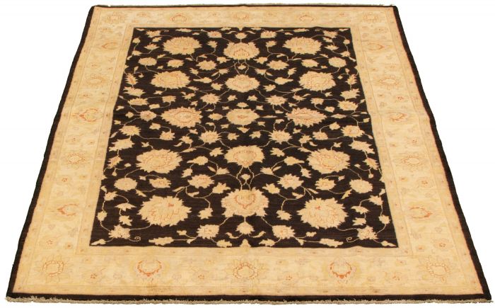 Afghan Chobi Finest 5'5" x 8'0" Hand-knotted Wool Rug 