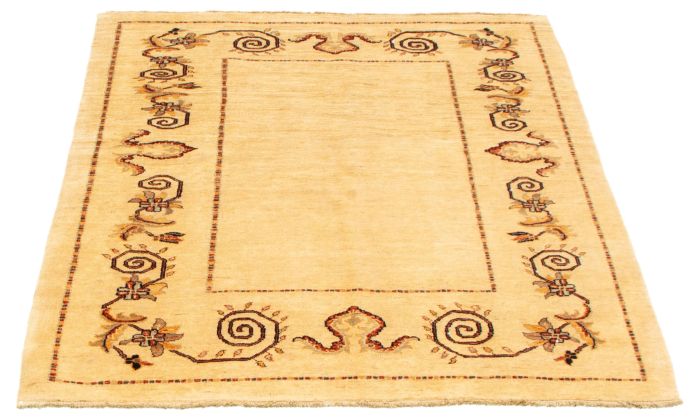Afghan Chobi Finest 4'10" x 6'6" Hand-knotted Wool Rug 