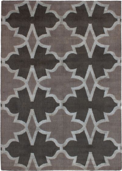 Indian Kashkuli Gabbeh 5'6" x 7'9" Hand-knotted Viscose, Wool Rug 