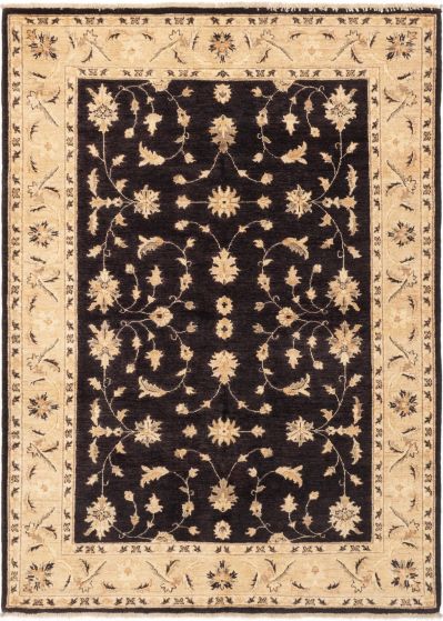Afghan Chobi Finest 5'7" x 7'9" Hand-knotted Wool Rug 
