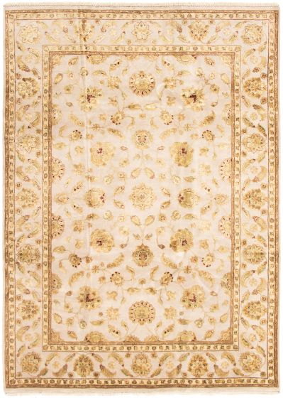 Indian Harrir Select 8'6" x 11'11" Hand-knotted Silk, Wool Rug 