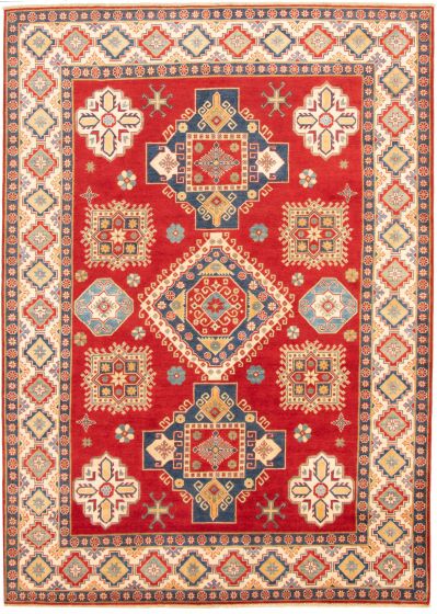 Afghan Finest Ghazni 8'3" x 11'8" Hand-knotted Wool Rug 