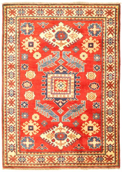 Afghan Finest Ghazni 3'5" x 5'0" Hand-knotted Wool Rug 