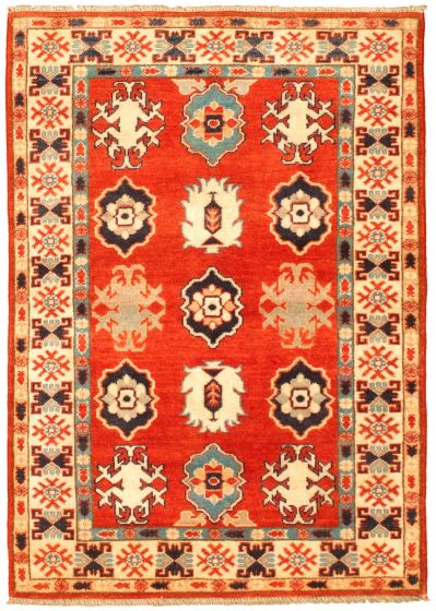 Afghan Finest Ghazni 3'3" x 4'8" Hand-knotted Wool Rug 