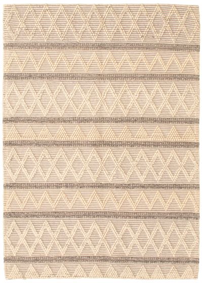 Tapis sienna 5'3" x 7'5" en laine torsadée