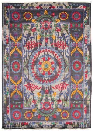 Pakistani Lahore Finest Collection 9'0" x 12'7" Hand-knotted Wool Rug 