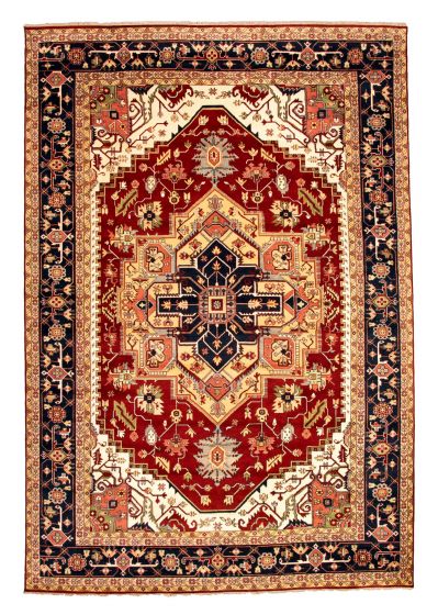 Indian Serapi Heritage 11'10" x 17'6" Hand-knotted Wool Rug 