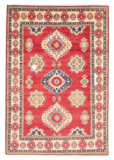 Afghan Finest Ghazni 8'1" x 11'6" Hand-knotted Wool Rug 
