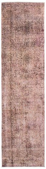 Turkish Color Transition 2'6" x 10'7" Hand-knotted Wool Rug 