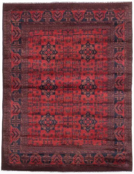 Afghan Finest Khal Mohammadi 4'11" x 6'5" Hand-knotted Wool Rug 