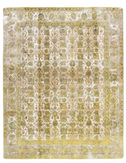 Tapis surteint coloré 9'10" x 12'7" en laine