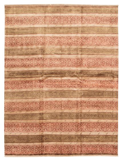Indian Heritage 7'7" x 9'10" Hand-knotted Wool Rug 