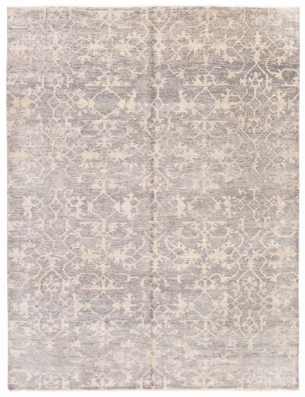 Indian Mystique 9'1" x 11'9" Hand-knotted Wool Rug 