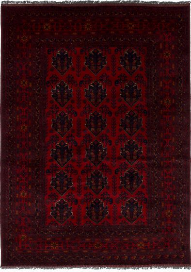 Afghan Finest Khal Mohammadi 5'7" x 7'11" Hand-knotted Wool Rug 
