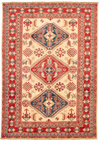 Afghan Finest Ghazni 8'3" x 11'10" Hand-knotted Wool Rug 