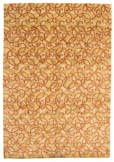 Nepal Opulence 9'5" x 13'8" Hand-knotted Wool Rug 