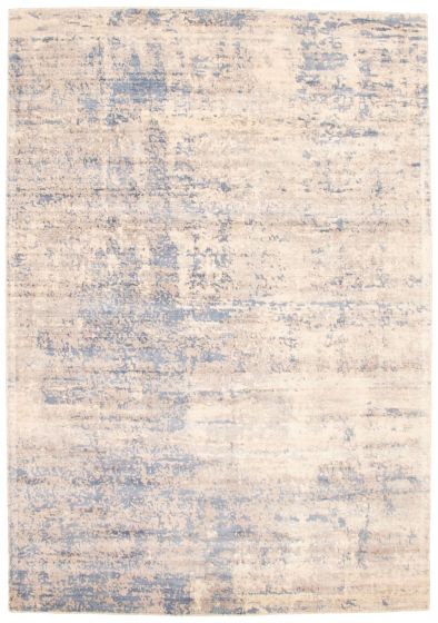 Indian Galleria 7'0" x 11'2" Hand Tufted Viscose Rug 