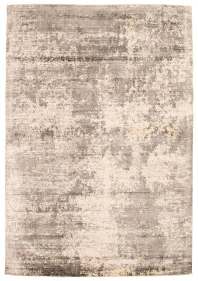 Indian Galleria 5'2" x 7'7" Hand Loomed Viscose Rug 