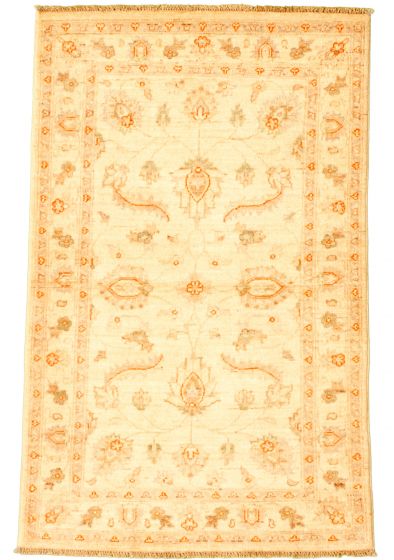 Afghan Chobi Finest 2'11" x 4'10" Hand-knotted Wool Rug 