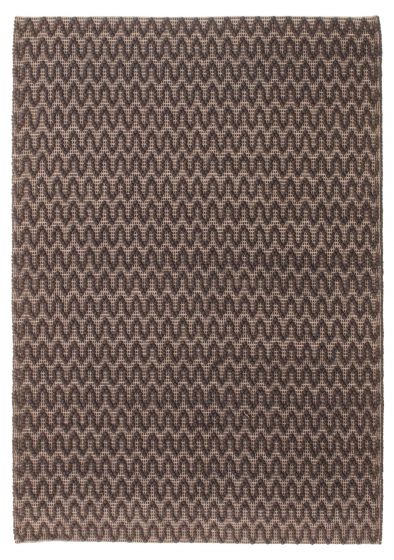 Tapis sienna 5'3" x 7'7" en laine torsadée