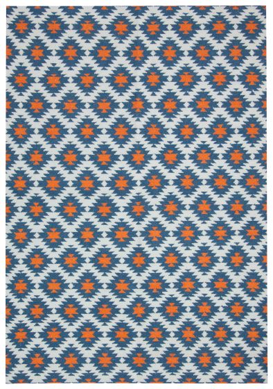 Turkish Ankara FW 5'2" x 7'7" Flat-Weave Wool Kilim 