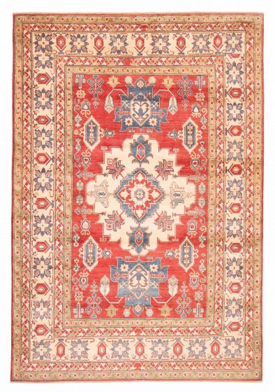 Afghan Finest Ghazni 8'4" x 12'1" Hand-knotted Wool Rug 