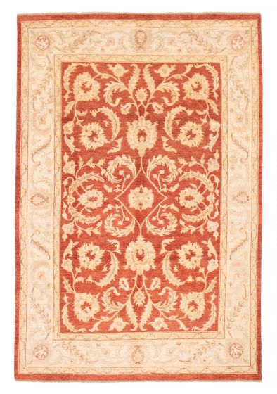 Afghan Chobi Finest 8'0" x 11'9" Hand-knotted Wool Rug 